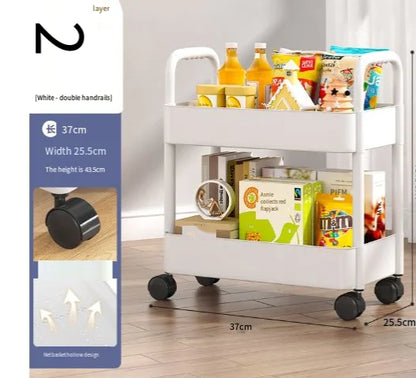 Multi-Layer Rolling Storage Cart