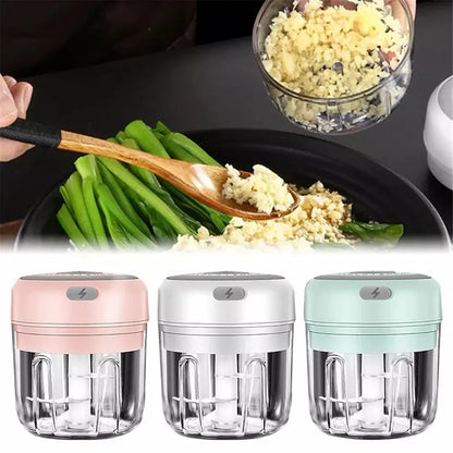 Mini USB Wireless Electric Garlic Masher