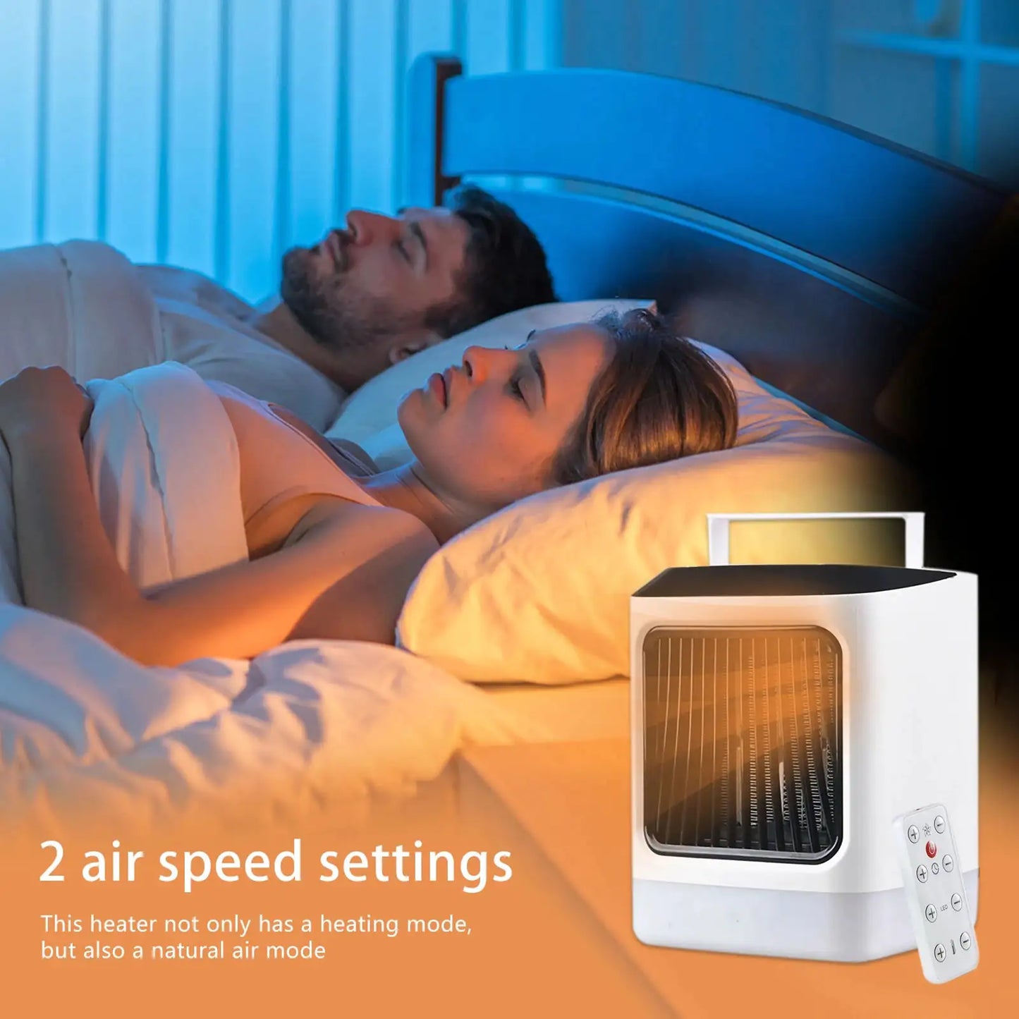 Portable Electric Heater for Room Heater Fan Heating